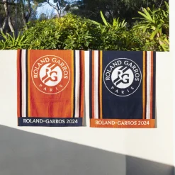 Carré Blanc Serviette de toilette joueur•se Roland-Garros 2024 marine|Homme Coffrets Cadeaux|Roland-garroscollab