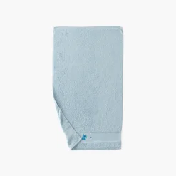 Carré Blanc Serviette de toilette phosphorescente coton Stellaire bleu banquise|Enfant Serviettes De Toilette|Nouveautés Bébénew