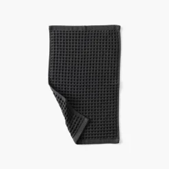 Carré Blanc Serviette invité coton bio Quadro charbon|Homme Coffrets Cadeaux|Serviettes Invité