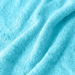 Carré Blanc Serviette invité coton Lola II turquoise| Serviettes Invité