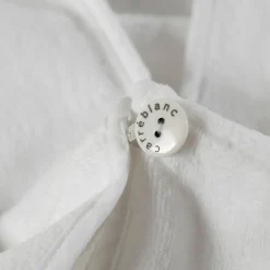 Carré Blanc Serviette pour cheveux en velours de coton biologique Naturelle blanc|Femme Accessoires Beauté|Accessoires Beauté