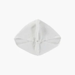 Carré Blanc Serviette pour cheveux en velours de coton biologique Naturelle blanc|Femme Accessoires Beauté|Accessoires Beauté