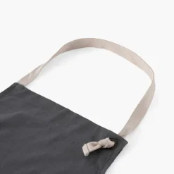 Carré Blanc Tablier de cuisine coton Signature charbon|Femme Coffrets Cadeaux|Coffrets Cadeaux