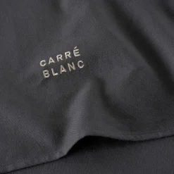 Carré Blanc Tablier de cuisine coton Signature charbon|Femme Coffrets Cadeaux|Coffrets Cadeaux