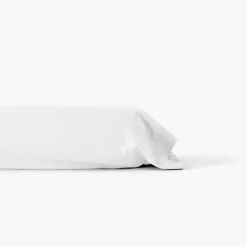 Carré Blanc Taie de traversin percale de coton Neo blanc| Taies De Traversin