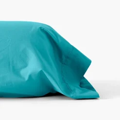 Carré Blanc Taie de traversin percale de coton Neo canard| Taies De Traversin