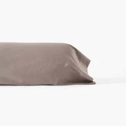 Carré Blanc Taie de traversin satin de coton Aura| Taies De Traversin