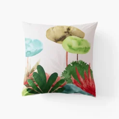 Carré Blanc Taie d'oreiller carrée coton Villasol| Taies D’oreiller