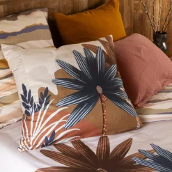 Carré Blanc Taie d'oreiller carrée coton Sonora| Taies D’oreiller