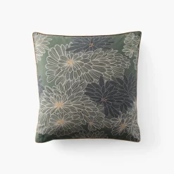 Carré Blanc Taie d'oreiller carrée coton Silvalys| Taies D’oreiller