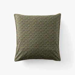 Carré Blanc Taie d'oreiller carrée coton Silvalys| Taies D’oreiller