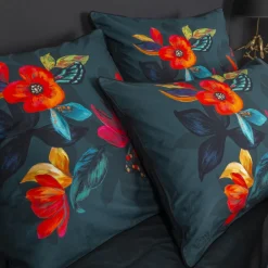 Carré Blanc Taie d'oreiller carrée coton Eclats| Taies D’oreiller