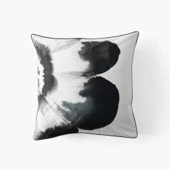 Carré Blanc Taie d'oreiller carrée coton Danaïde|Femme Coffrets Cadeaux|Taies D’oreiller