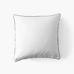 Carré Blanc Taie d'oreiller carrée coton Danaïde|Femme Coffrets Cadeaux|Taies D’oreiller