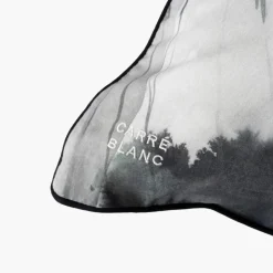 Carré Blanc Taie d'oreiller carrée coton Danaïde|Femme Coffrets Cadeaux|Taies D’oreiller