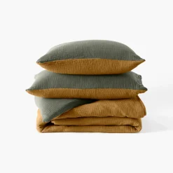 Carré Blanc Taie d'oreiller carrée gaze de coton 4-en-1 Infini|Femme Coffrets Cadeaux|Coffrets Cadeaux