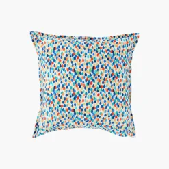 Carré Blanc Taie d'oreiller carrée pur coton Mijas| Taies D’oreiller