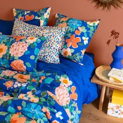 Carré Blanc Taie d'oreiller carrée pur coton Mijas| Taies D’oreiller