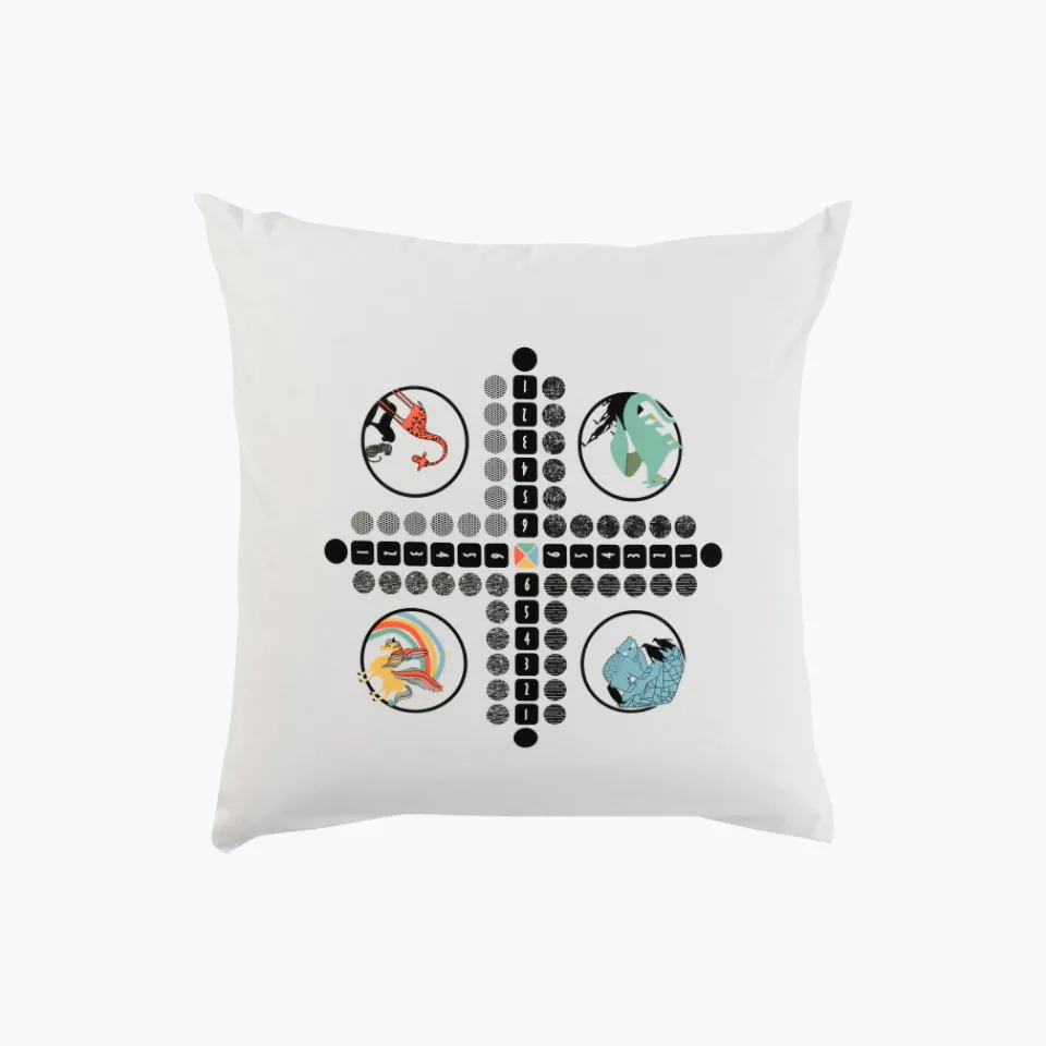 Carré Blanc Taie d'oreiller carrée pur coton Jocamini|Enfant Taies D'oreiller