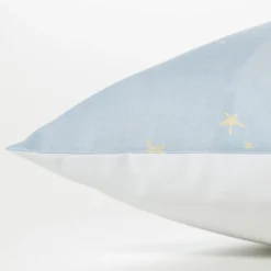 Carré Blanc Taie d'oreiller carrée pur coton Skog|Enfant Taies D'oreiller