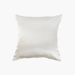 Carré Blanc Taie d'oreiller carrée soie de mûrier Beauté ivoire|Femme Coffrets Cadeaux|Capsule Soienew