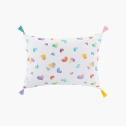 Carré Blanc Taie d'oreiller rectangulaire pur coton Calliopé|Enfant Taies D'oreiller