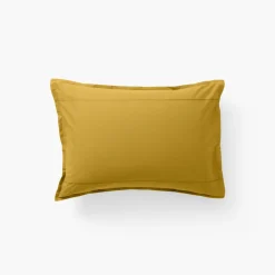 Carré Blanc Taie d'oreiller rectangulaire coton Neo curry| Taies D’oreiller