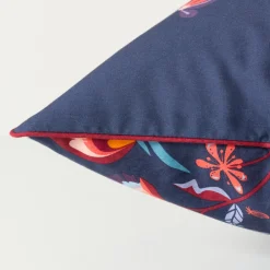 Carré Blanc Taie d'oreiller rectangulaire pur coton biologique Anouchka|Enfant Taies D'oreiller