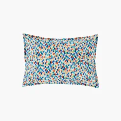 Carré Blanc Taie d'oreiller rectangulaire pur coton Mijas| Taies D’oreiller