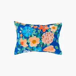 Carré Blanc Taie d'oreiller rectangulaire pur coton Mijas| Taies D’oreiller