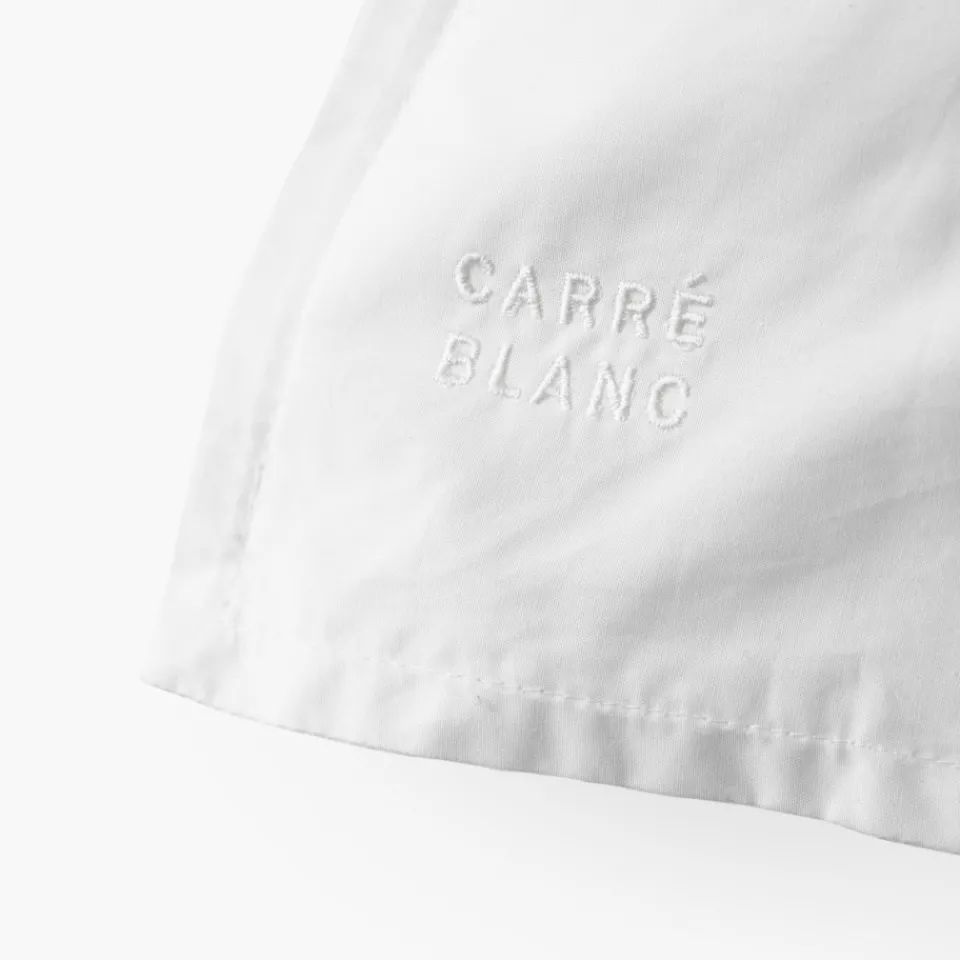 Carré Blanc Taie d'oreiller rectangulaire coton Dotsy|Homme Coffrets Cadeaux|Taies D’oreiller