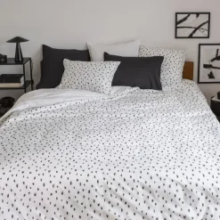 Carré Blanc Taie d'oreiller rectangulaire coton Harfang|Enfant Taies D'oreiller|Nouveautés Bébénew