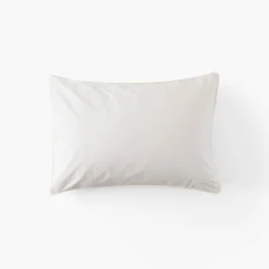 Carré Blanc Taie d'oreiller rectangulaire coton Horizons| Taies D’oreiller