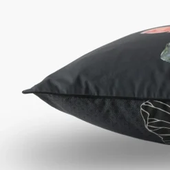 Carré Blanc Taie d'oreiller rectangulaire coton Lotus| Taies D’oreiller