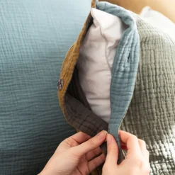 Carré Blanc Taie d'oreiller rectangulaire gaze de coton 4-en-1 Infini|Femme Coffrets Cadeaux|Coffrets Cadeaux