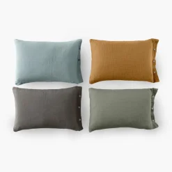 Carré Blanc Taie d'oreiller rectangulaire gaze de coton 4-en-1 Infini|Femme Coffrets Cadeaux|Coffrets Cadeaux