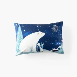 Carré Blanc Taie d'oreiller rectangulaire phosphorescente coton Stellaire enfant|Enfant Taies D'oreiller|Nouveautés Bébénew