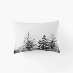 Carré Blanc Taie d'oreiller rectangulaire coton Ietulou|Homme Coffrets Cadeaux|Taies D'oreiller