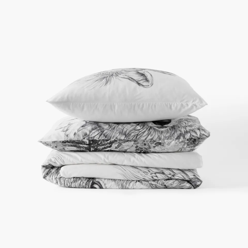 Carré Blanc Taie d'oreiller rectangulaire coton Ietulou|Homme Coffrets Cadeaux|Taies D'oreiller