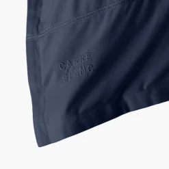 Carré Blanc Taie d'oreiller rectangulaire coton Neo marine| Taies D’oreiller