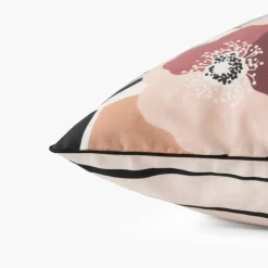 Carré Blanc Taie d'oreiller rectangulaire percale de coton bio Gisèle| Taies D’oreiller