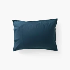 Carré Blanc Taie d'oreiller rectangulaire percale de coton Protea| Taies D’oreiller