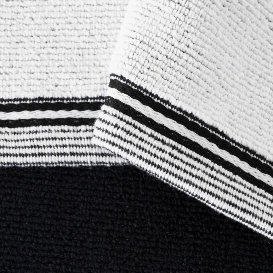 Carré Blanc Tapis de bain coton Jakè x| Tapis De Bain