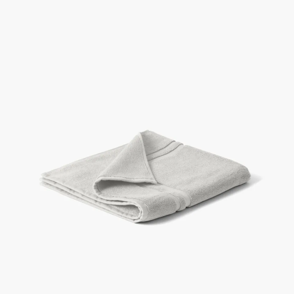 Carré Blanc Tapis de bain coton Lola II perle|Homme Coffrets Cadeaux|Tapis De Bain