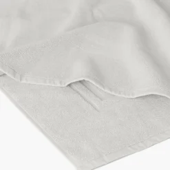 Carré Blanc Tapis de bain coton Lola II perle|Homme Coffrets Cadeaux|Tapis De Bain