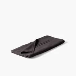 Carré Blanc Tapis de bain coton Lola II anthracite| Tapis De Bain