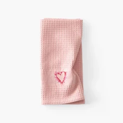 Carré Blanc Torchon coton nid d'abeille Aime nude|Femme Torchons & Essuie-mains|Coffrets Cadeaux