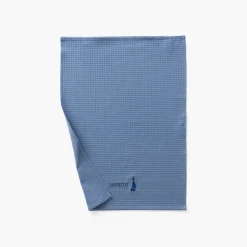 Carré Blanc Torchon coton nid d'abeille Saveurs indigo|Homme Torchons & Essuie-mains|Coffrets Cadeaux