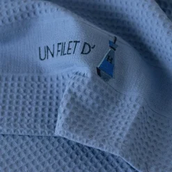 Carré Blanc Torchon coton nid d'abeille Saveurs indigo|Homme Torchons & Essuie-mains|Coffrets Cadeaux