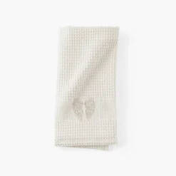 Carré Blanc Torchon de cuisine coton Angel écru|Femme Torchons & Essuie-mains|Coffrets Cadeaux